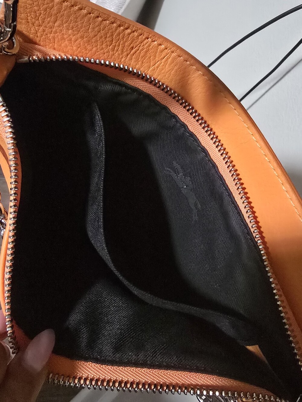 Longchamp orange crossbody bag - Picture 4 of 6